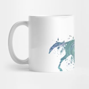 Horse and jockey Mug